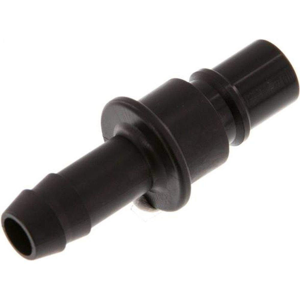 Parker KSS 9 NW7 PO. Kupplungsstecker (NW7,2) 9 (3/8") mm Schlauch, POM offen