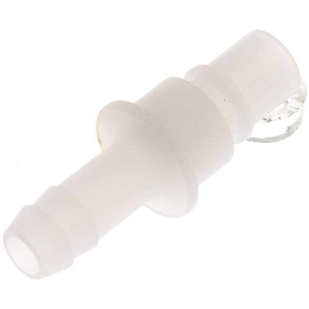 Parker KSS 9 NW7 PV. Kupplungsstecker (NW7,2) 9 (3/8") mm Schlauch, PVDF offen