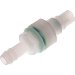 Parker KSS 9 NW7 PV BA. Kupplungsstecker (NW7,2) 9 (3/8") mm Schlauch, PVDF absperrend