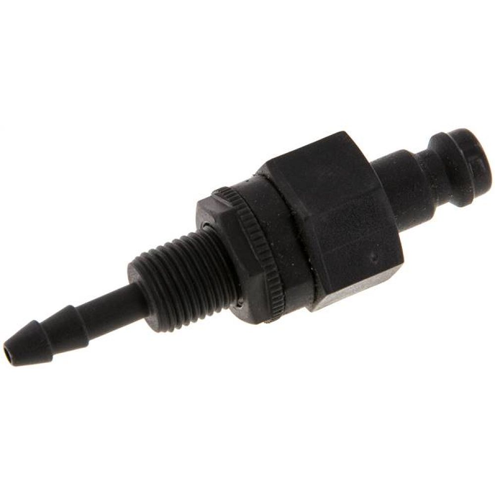 Parker KSSS 4 NW5 PO BA. Schott-Kupplungsstecker (NW5) 4mm Schlauch, POM