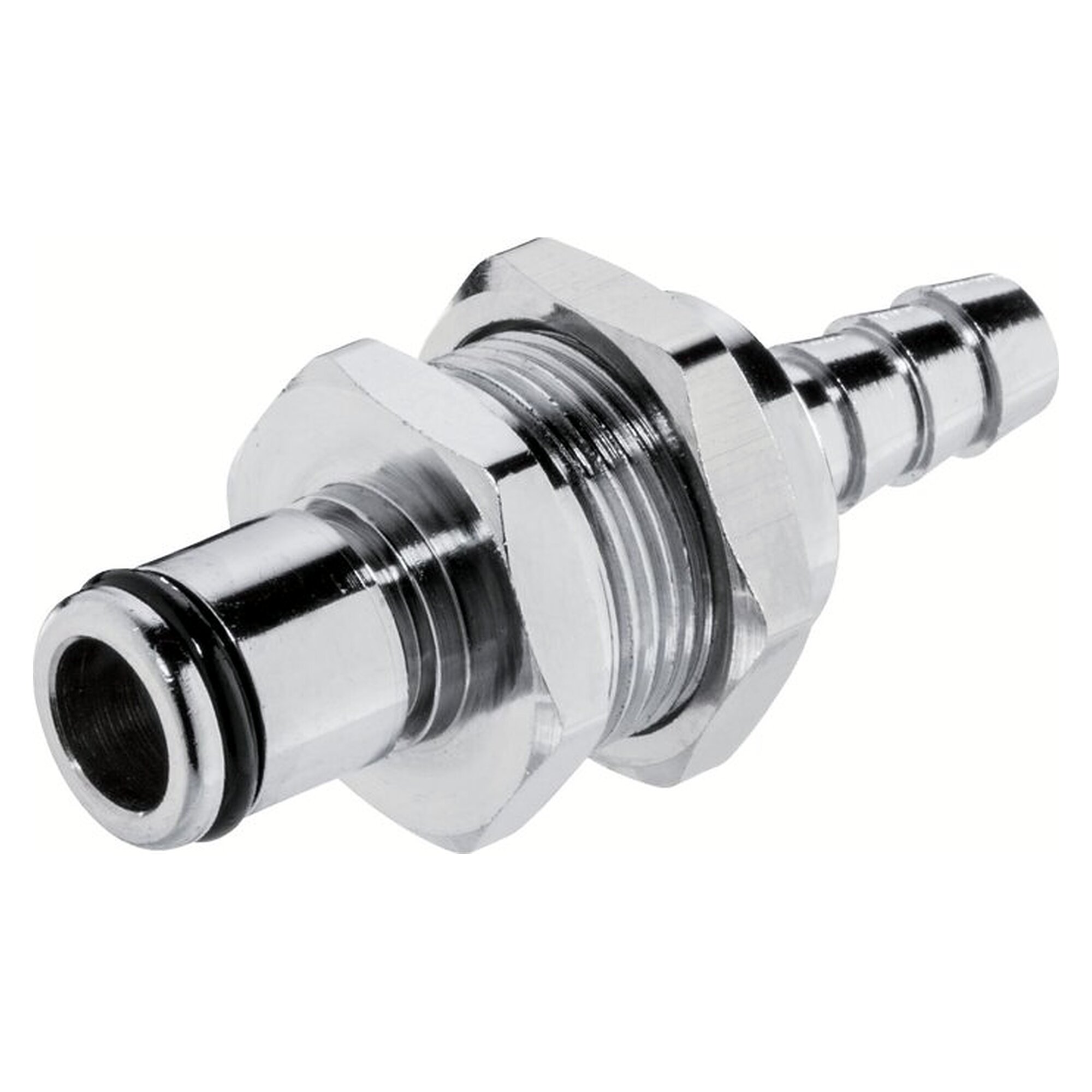 Schott-Kupplungsstecker (LC) mit Schlauchtülle, Schlauchdurchmesser (innen) 9,5 (3/8") mm