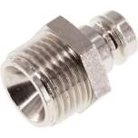 Temperierkupplungsstecker 13mm Zapfen,G 1/2"(AG)