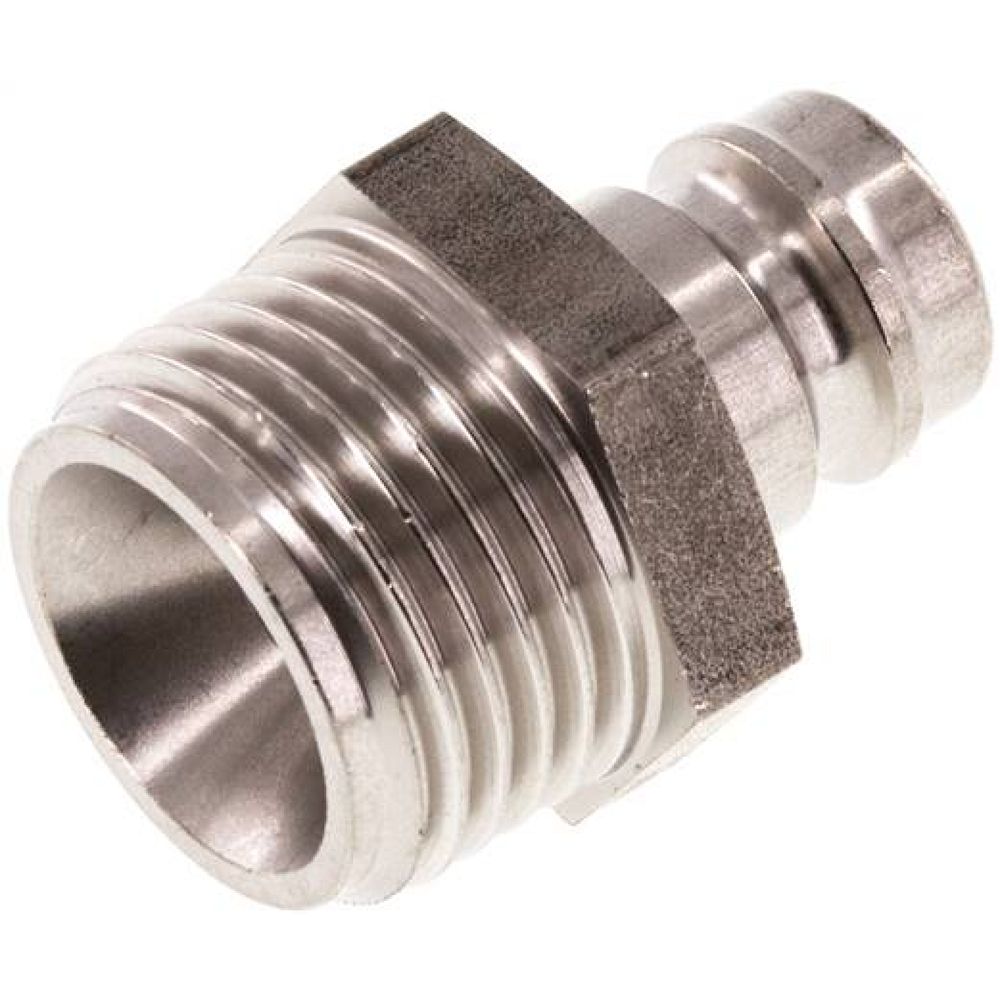 Temperierkupplungsstecker 13mm Zapfen,G 1/2"(AG)