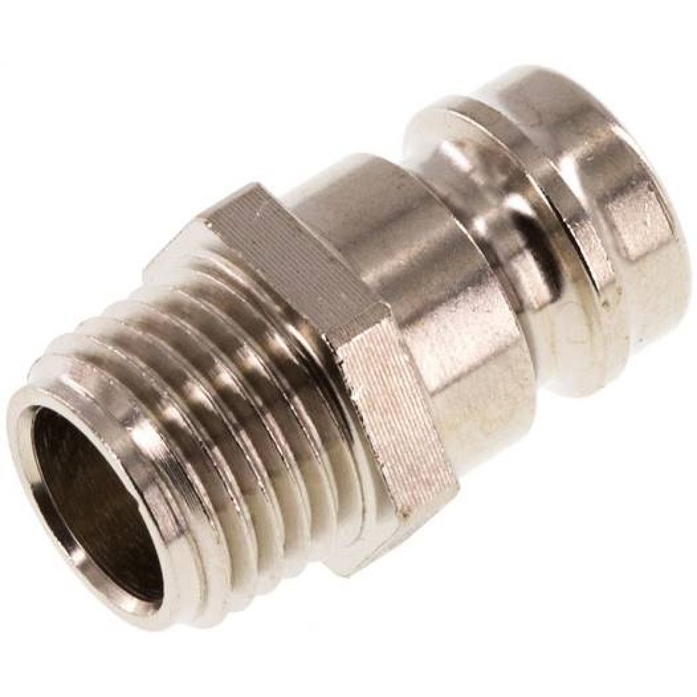 Temperierkupplungsstecker 13mm Zapfen,G 1/4"(AG)