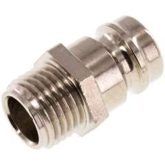 Temperierkupplungsstecker 13mm Zapfen,G 1/4"(AG)