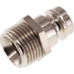 Temperierkupplungsstecker 13mm Zapfen,G 3/8"(AG)