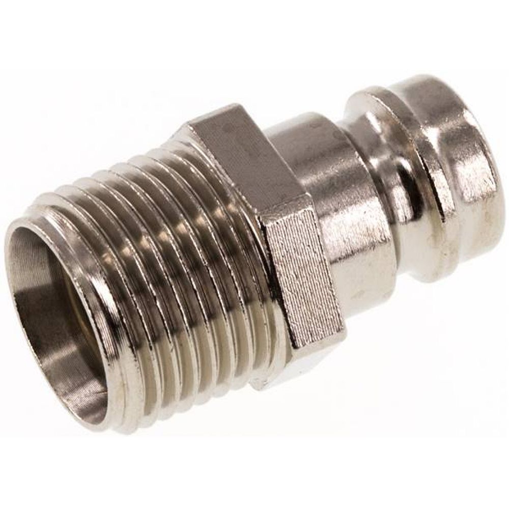 Temperierkupplungsstecker 13mm Zapfen,G 3/8"(AG)