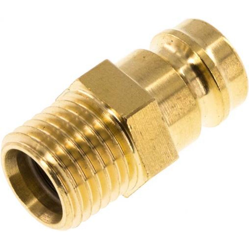 Temperierkupplungsstecker 13mm Zapfen,M 14x1,5(AG)