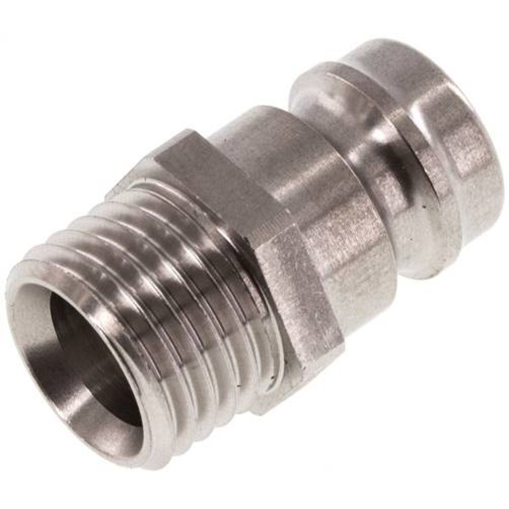 Temperierkupplungsstecker 13mm Zapfen,M 14x1,5(AG)