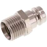 Temperierkupplungsstecker 13mm Zapfen,M 16x1,5(AG)