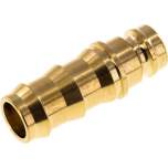 Temperierkupplungsstecker 13mm Zapfen, 12,7mm Push-Lok