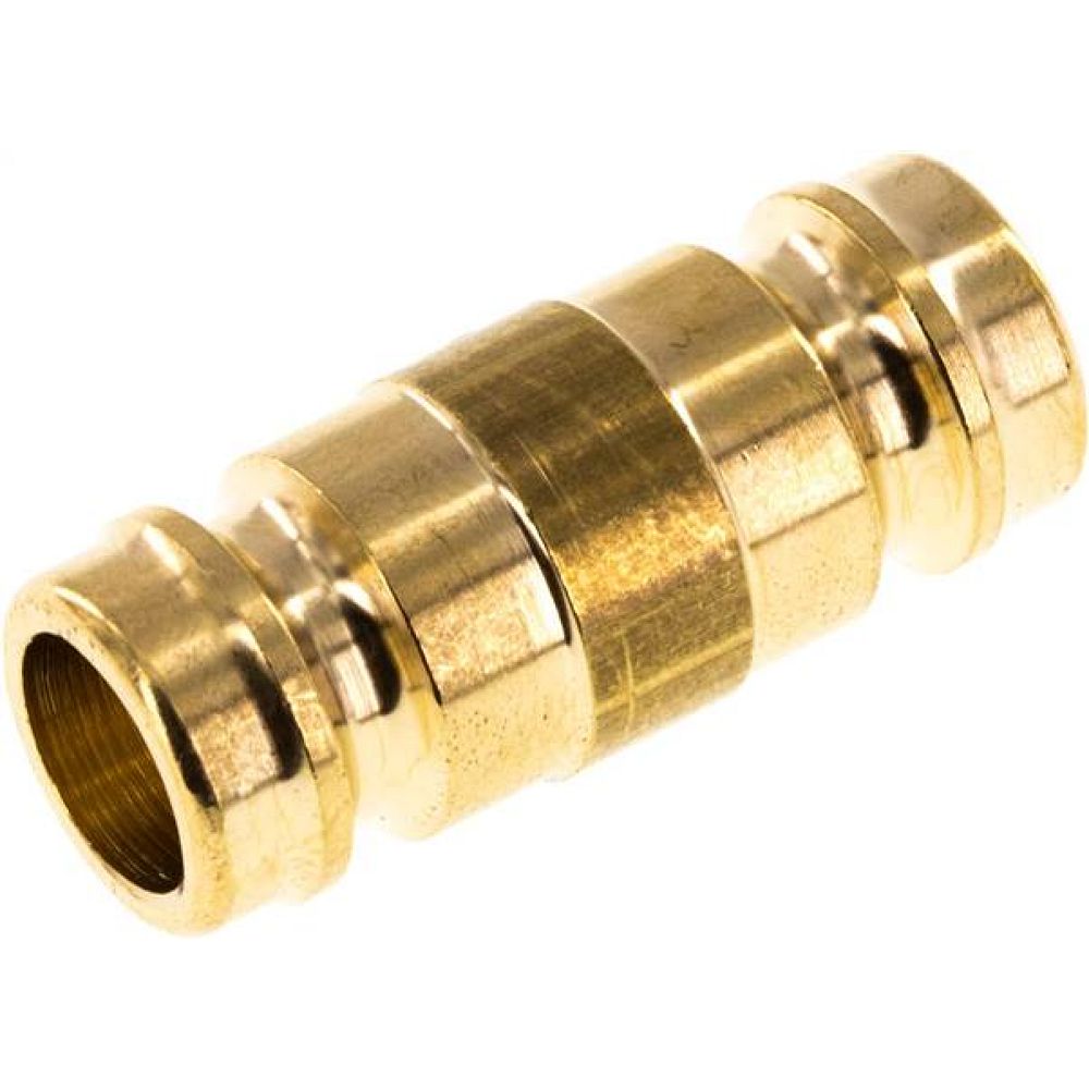 Temperierkupplungsverbinder 13mm Zapfen - 13mm Zapfen