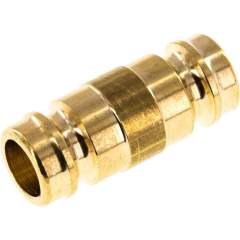 Temperierkupplungsverbinder 13mm Zapfen - 13mm Zapfen