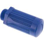 KU 10. Schalldämpfer aus Kunststoff (Granulat), G 1"