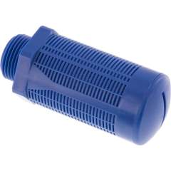 KU 10. Schalldämpfer aus Kunststoff (Granulat), G 1"