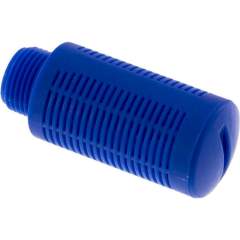 KU 38. Schalldämpfer aus Kunststoff (Granulat), G 3/8"