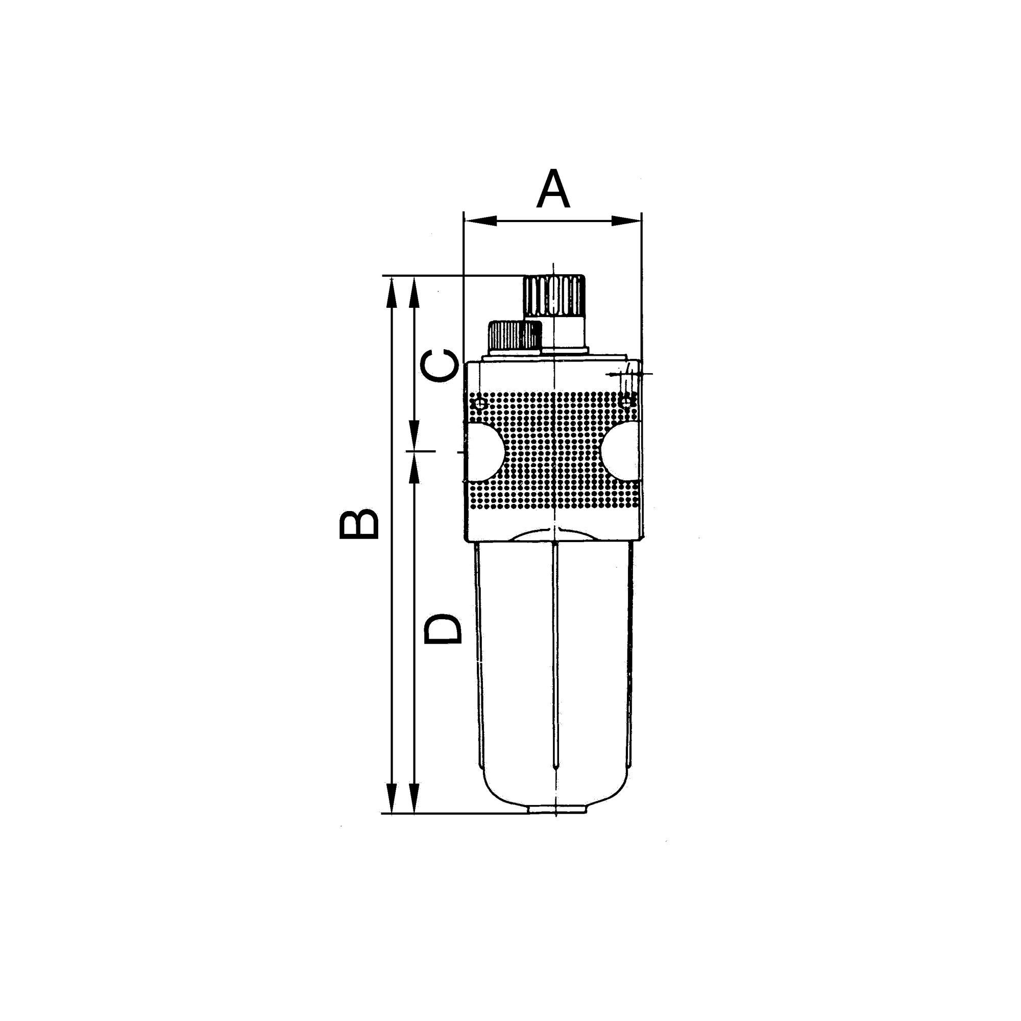 Nebelöler »multifix«, mit Polycarbonatbehälter, BG 3, G 3/4 - Riegler 100554