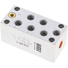 Airtec L 28 511. 5/2-Wege Pneumatikventil G 1/8", Feder, Standard