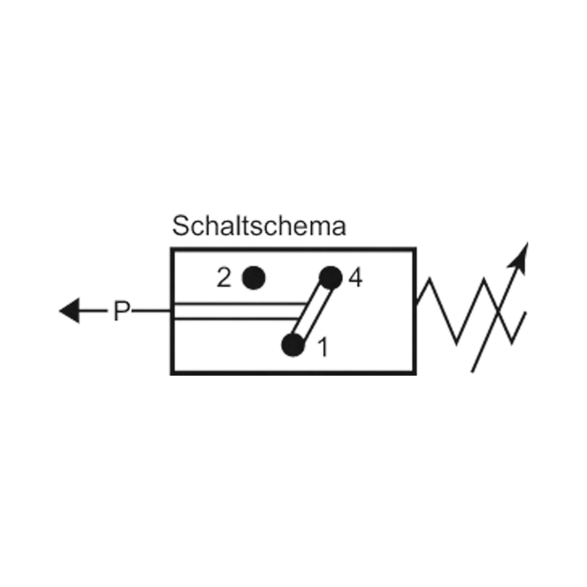 Vakuum-Druckschalter, MS, Wechselkontakt, G 1/8, 20 - 800 mbar - Riegler 103011