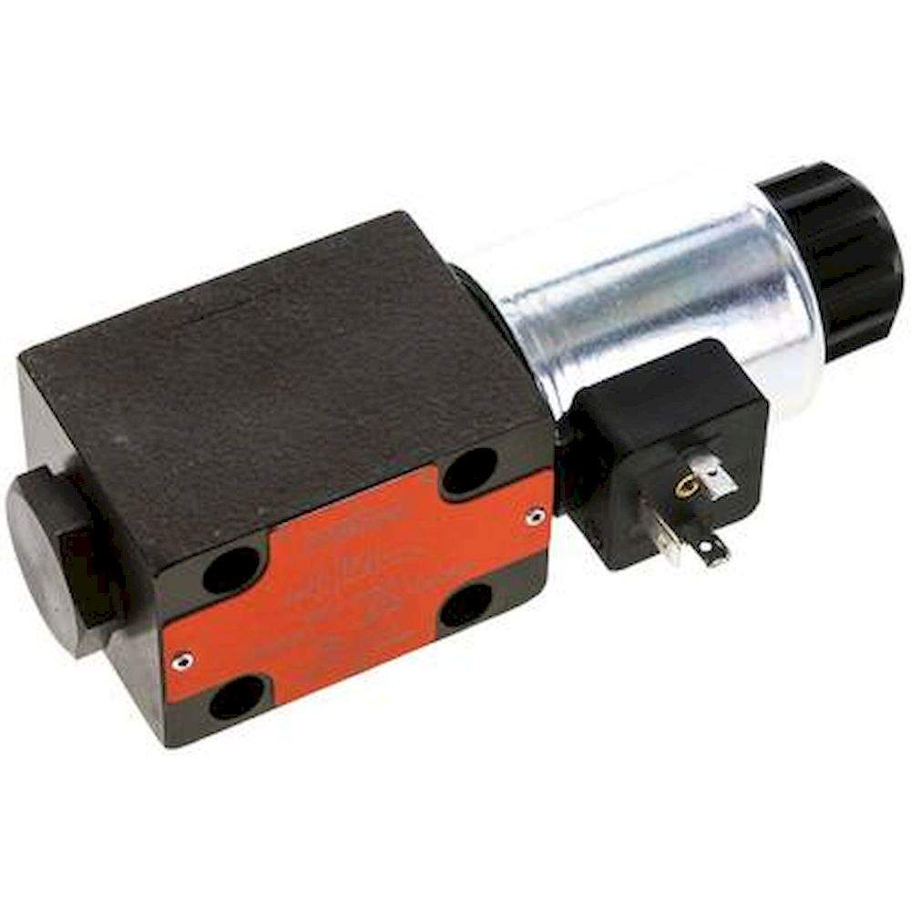 LA-4WE6HB/G24. 4/2-directional valve, NG 6 (Alternatively) HB-piston, 24V DC