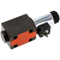 LA-4WE6HB/G24. 4/2-directional valve, NG 6 (Alternatively) HB-piston, 24V DC