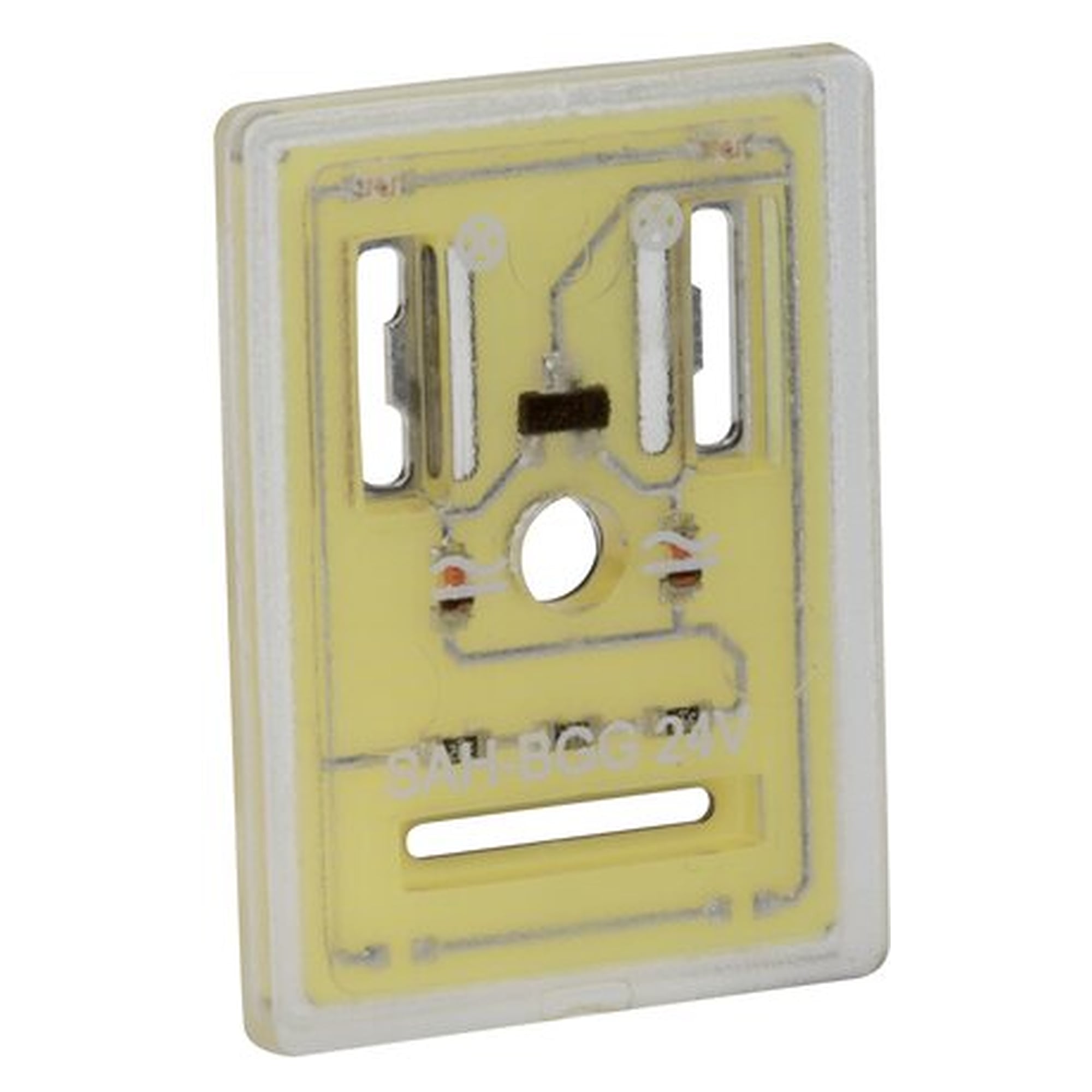 Illuminated seal, 230 V AC/DC, plug size 1 (industry standard B), 21.0 x 28.5 x 2.1