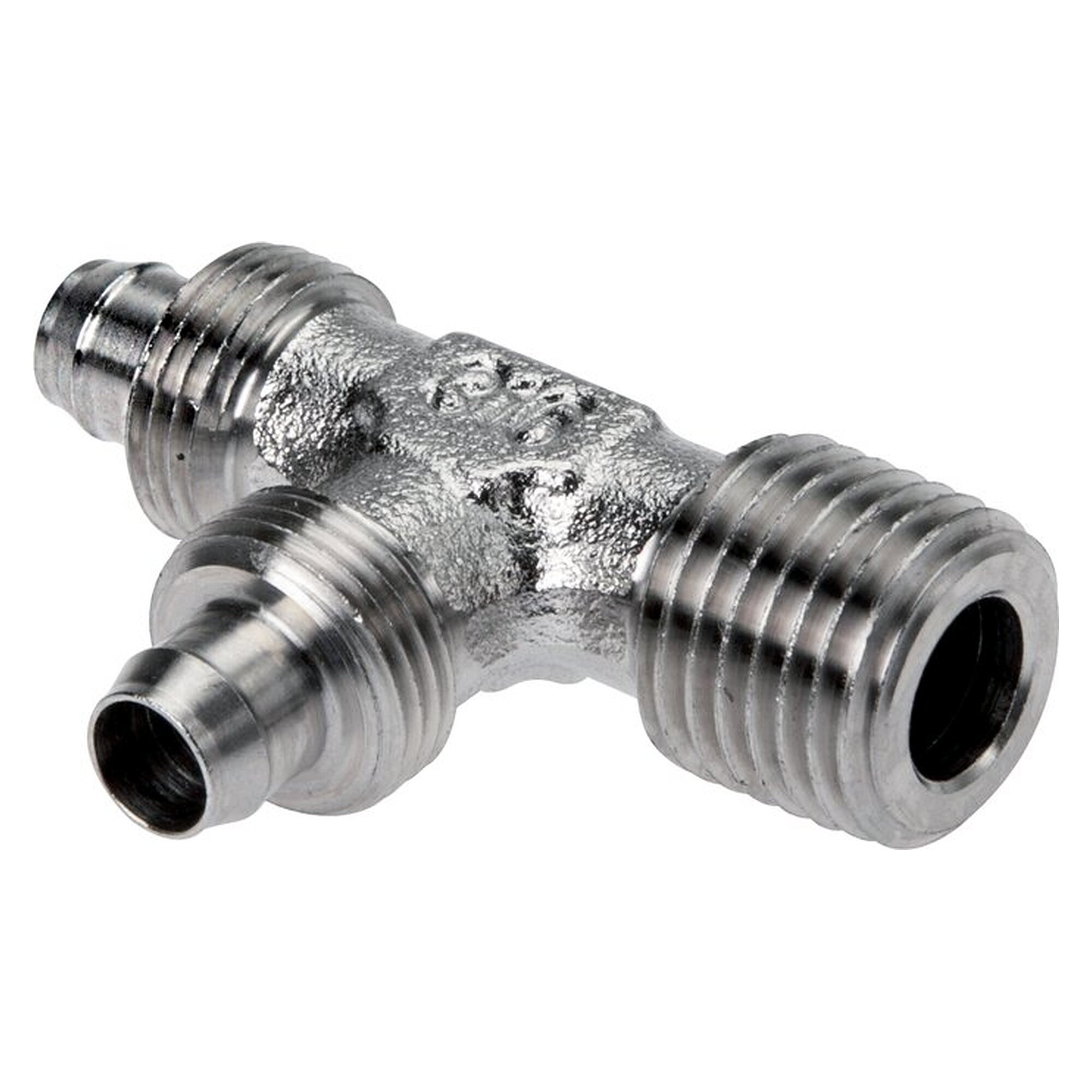 Threaded stud, elbow design, without union nut, male thread R 1/4", tube 10x8 mm, 1.4305