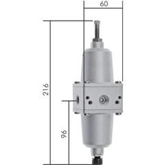 LRN 14-5 Präzisions-Filterregler G 1/4", 0,2-5 bar