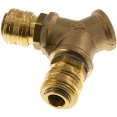 2-fach-Luftweiche mit Kupplungsdosen, G 1/2"