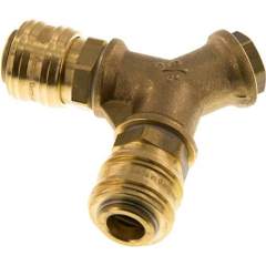 2-fach-Luftweiche mit Kupplungsdosen, G 1/4"