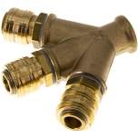 3-fach-Luftweiche mit Kupplungsdosen, G 1/2"