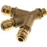 3-fach-Luftweiche mit Kupplungsdosen, G 1/2"