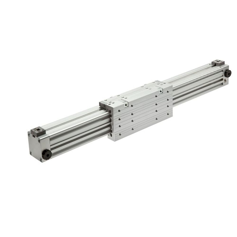 Kolbenstangenloser Zylinder,  Kolben 63 mm, Hub 200 mm