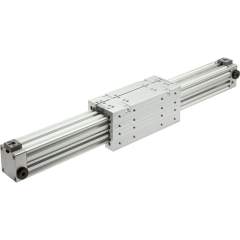 Kolbenstangenloser Zylinder, Kolben 18 mm, Hub 400 mm