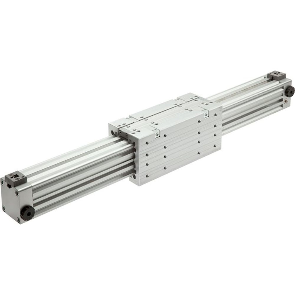 Kolbenstangenloser Zylinder,  Kolben 25 mm, Hub 500 mm