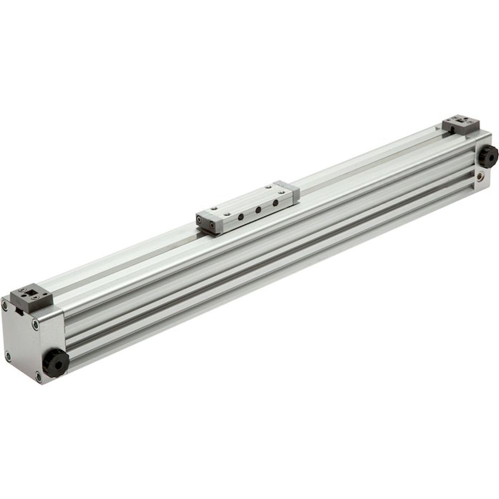 Kolbenstangenloser Zylinder,  Kolben Ø 18 mm, Hub 200 mm