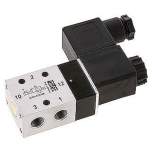 Airtec M-04310HN-24V. 3/2-way solenoid valve, G 1/8", Air spring return (NC), 24V DC, Standard