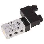 Airtec M-04510HN-24V. 5/2-way solenoid valve, G 1/8", Pneumatic spring, 24V DC, Standard