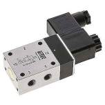 Airtec M-05310HN-12V. 3/2-way solenoid valve, G 1/8", Air spring return (NC), 12V DC, Standard