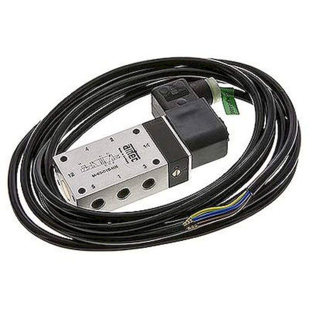 Airtec M-05510HN-230X. 5/2-way solenoid valve, G 1/8", Pneumatic spring, 230V AC, ATEX