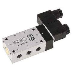 Airtec M-05511HN-115V. 5/2-way solenoid valve, G 1/8", spring, 115V AC, Standard
