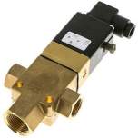 M-312-230V. 3/2-way solenoid valve G 1/2" closed (NC) without power