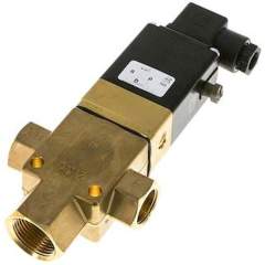 M-312-24VAC. 3/2-way solenoid valve G 1/2" closed (NC) without power