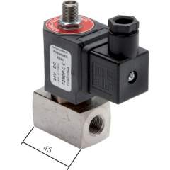 M-318-ES-48V. 3/2-way ES-solenoid valve G 1/8" closed (NC) without power