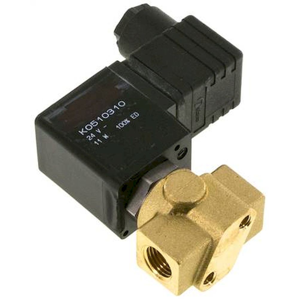 3/2-way vacuum valve, G 1/4", -0,9 to 6bar, 230 V AC