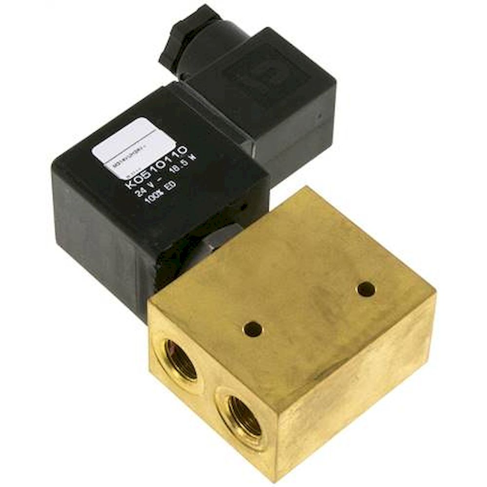 3/2-way vacuum valve, G 1/4", -0,9 to 8bar, 230 V AC