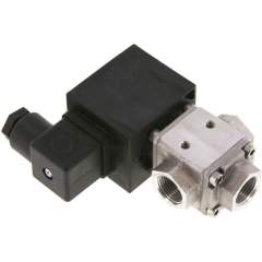 M-338-24V-OKO. 3/2-way solenoid valve for biodiesel, G 3/8", 24V DC