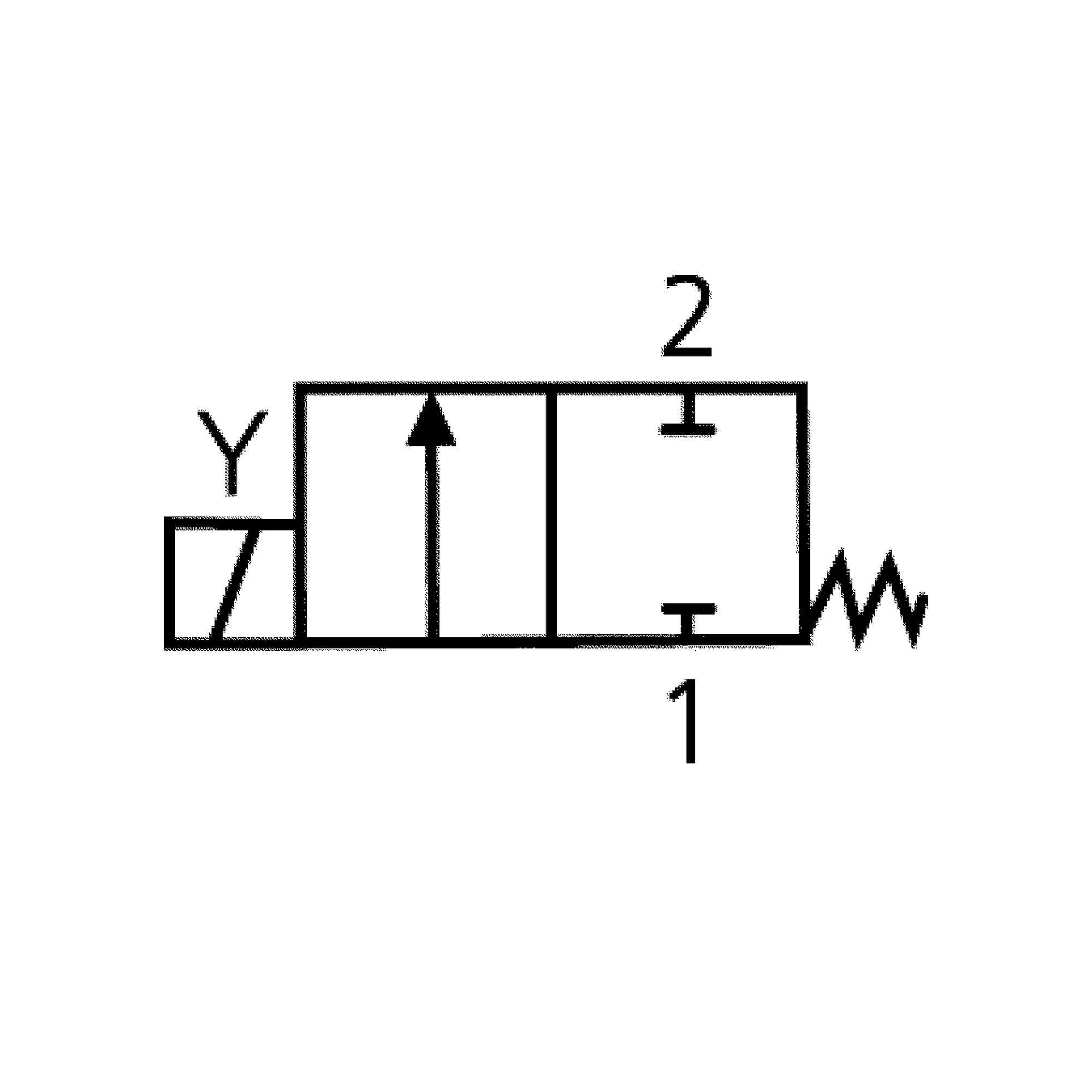 2/2-Wege-MV., ES, FPM, NC, direktg., 24 V DC, G 1/4, PN 0-3,5 bar - Riegler 102976