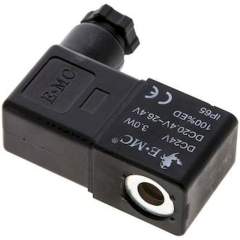 E.MC MAG T1 12V=. Magnetspule 12 V DC, Bauform T1, Steckergröße 1