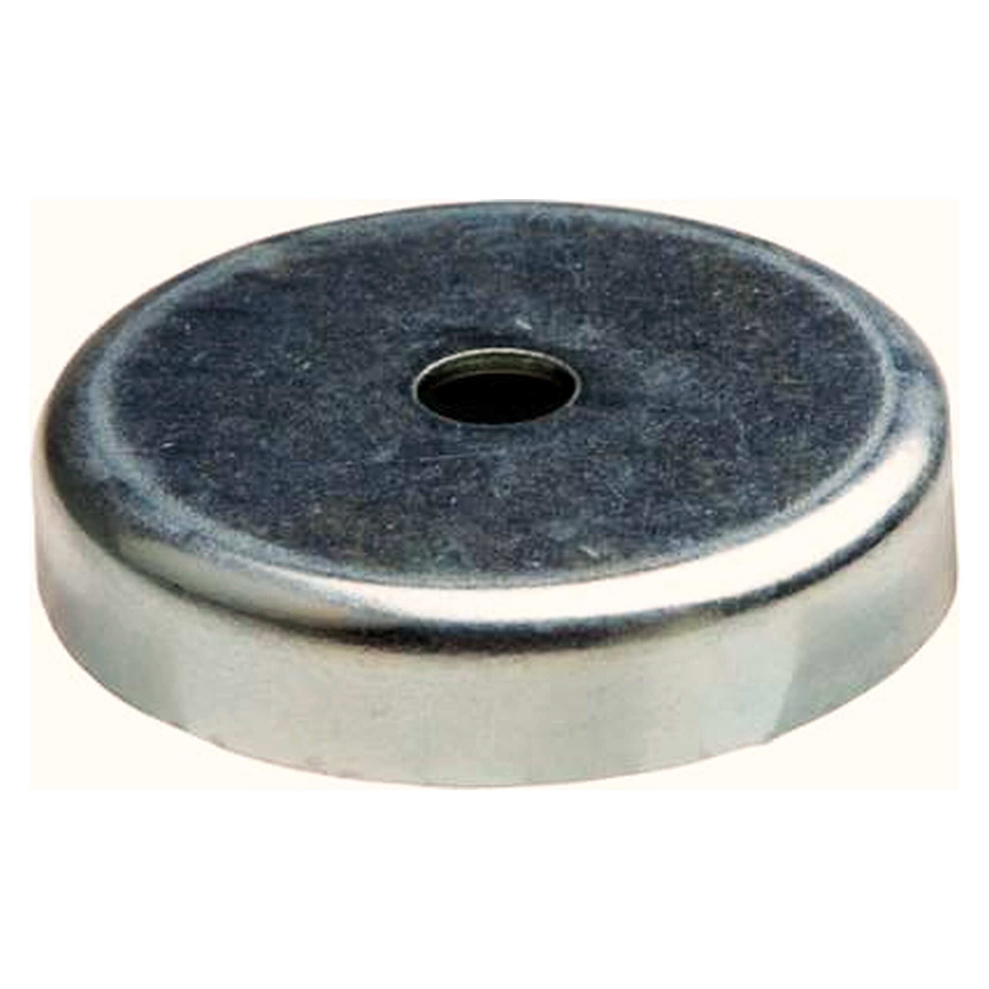 Topfmagnet, Ø 40 mm, Haltekraft 90 N, Senkbohrung (90°-Kegelsenkung)